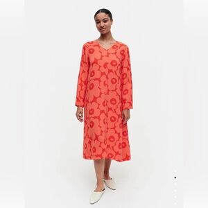 Marimekko Unikko Emmakaisa Viscose Dress